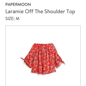 Papermoon Laramie Off the Shoulder Top
